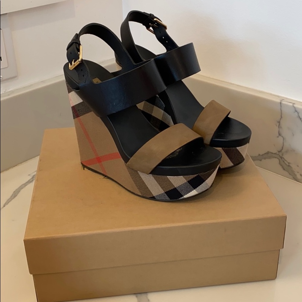 Burberry Platform Wedge